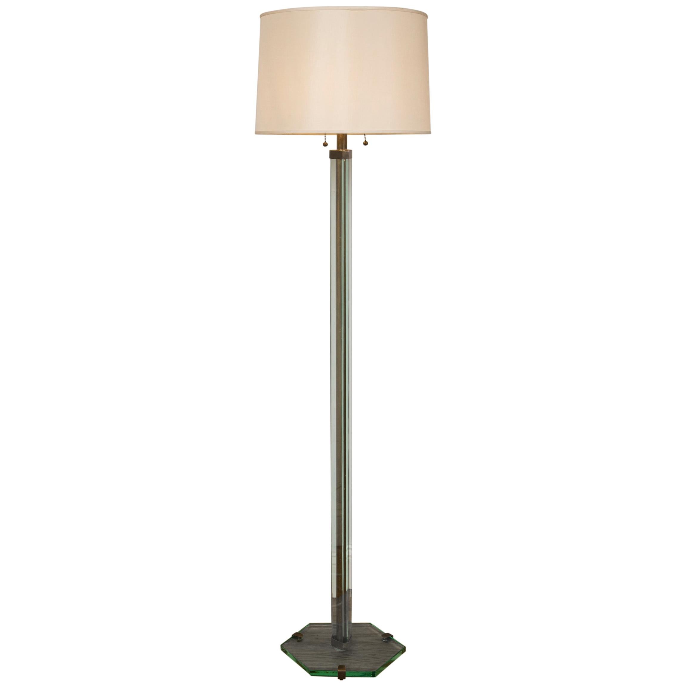 Italian Deco Floor Lamp by Fontana Arte