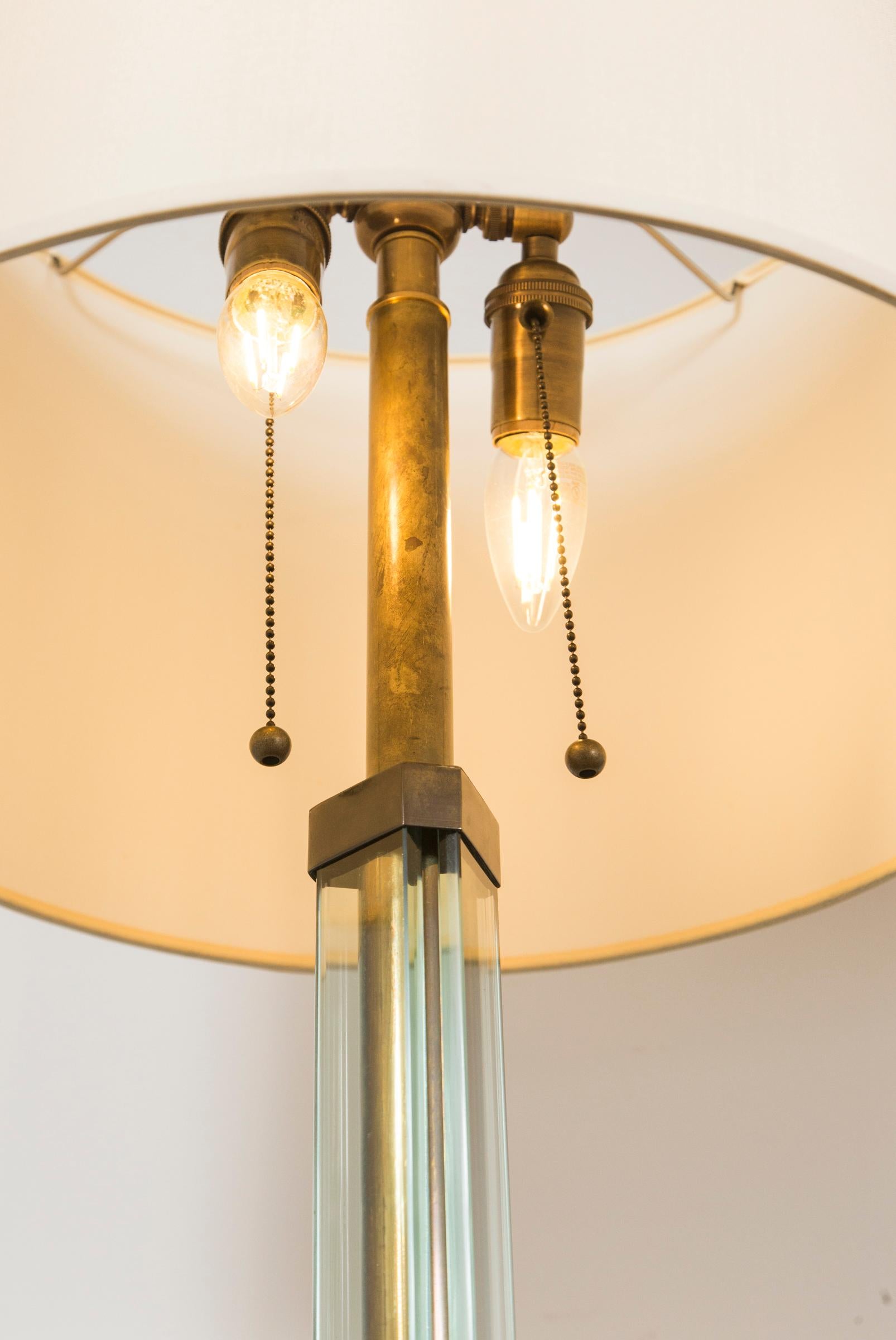 Mid-Century Modern Italian Deco Floor Lamp by Fontana Arte