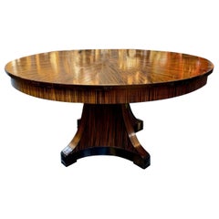 Italian Deco Macassar Center Table