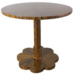 Italian Deco Style Rosewood Table, circa 1980