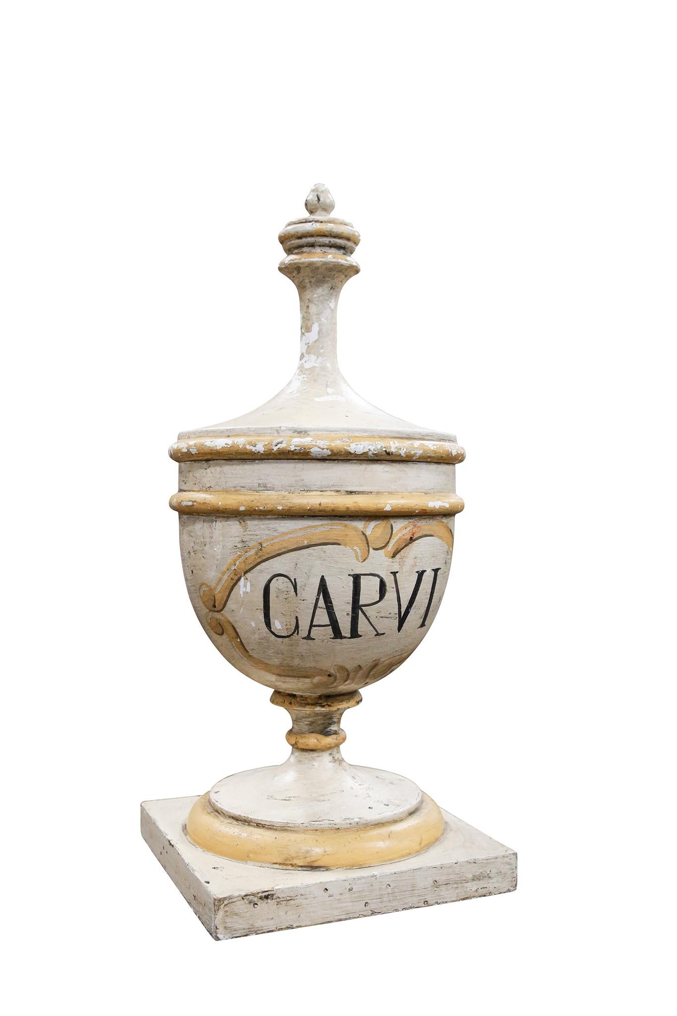 Italian Decorative Apothecary Jars in vendita 1