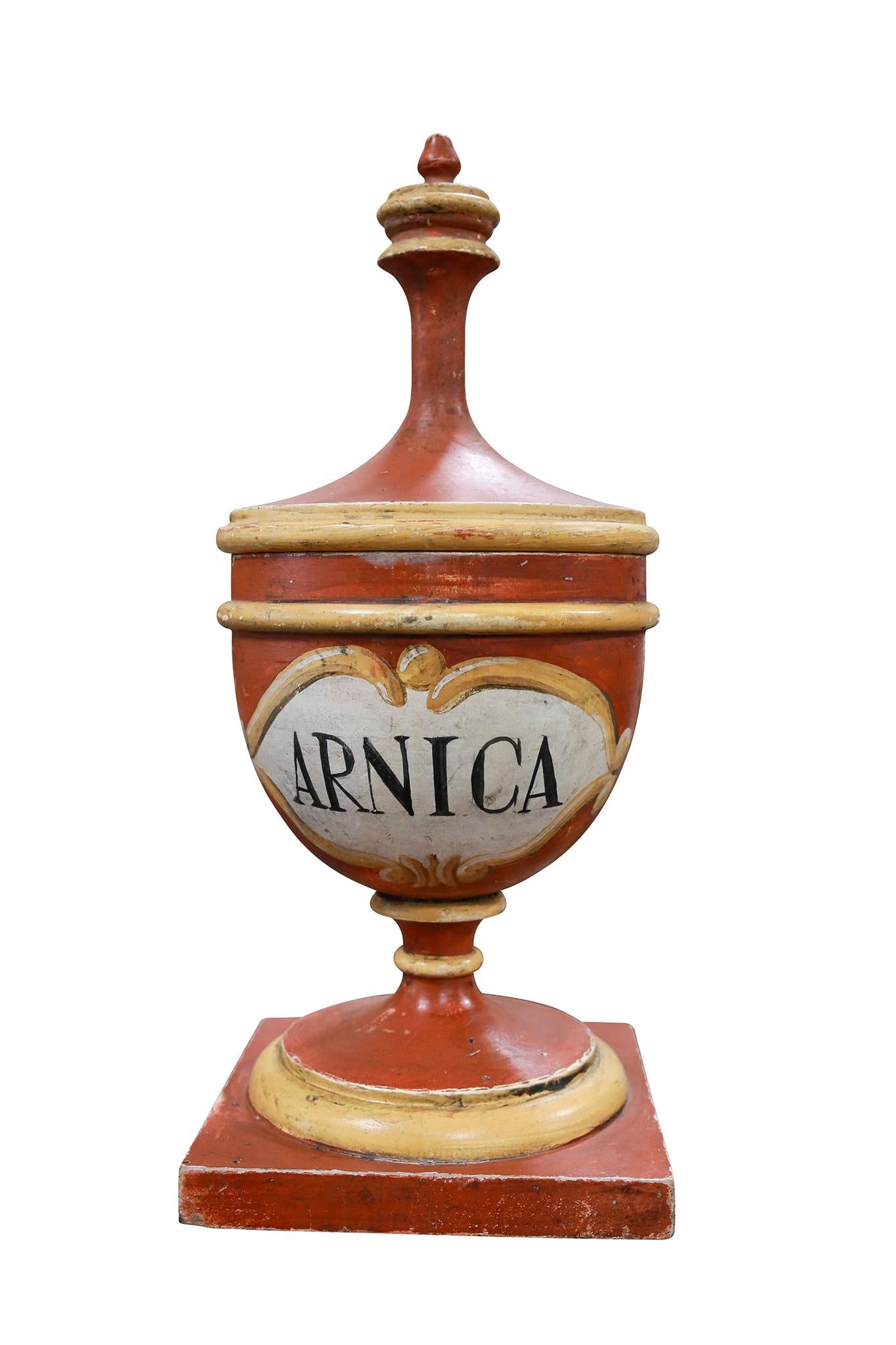 Italian Decorative Apothecary Jars in vendita 2