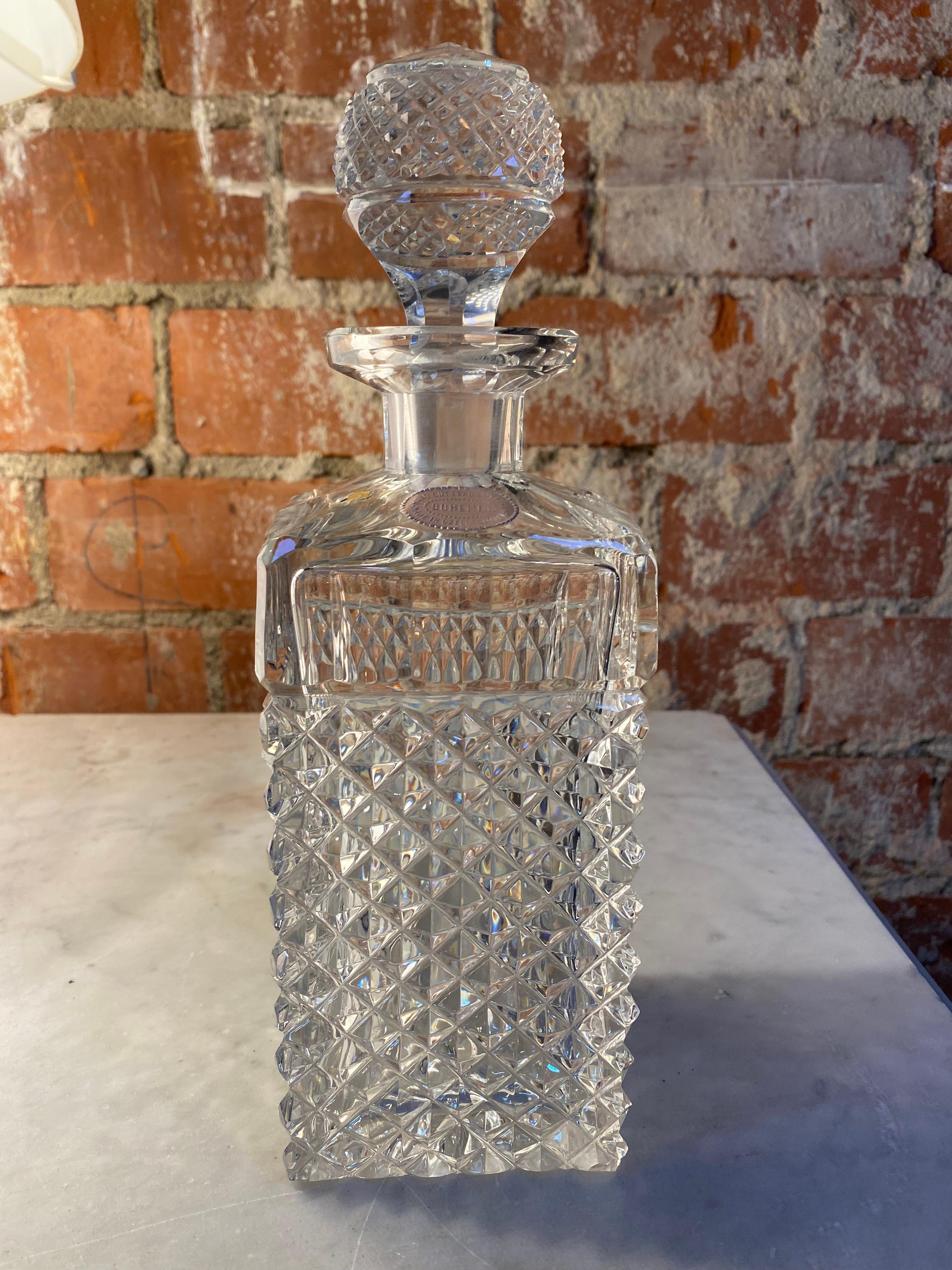 Mid-Century moderno Decanter/bottiglia decorativa italiana, anni '40 in vendita
