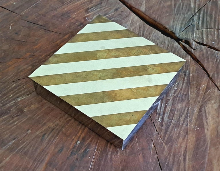 Italian Decorative Metal Box For Sale at 1stDibs