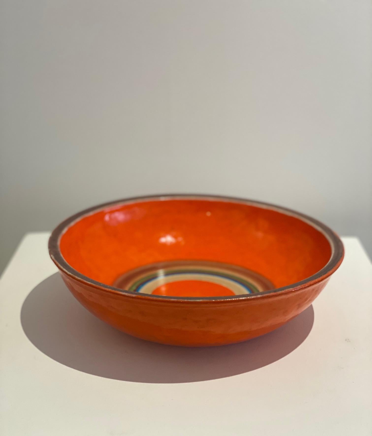 Coupe décorative italienne du milieu du siècle dernier signée par Gambone Bon état - En vente à Paris, FR