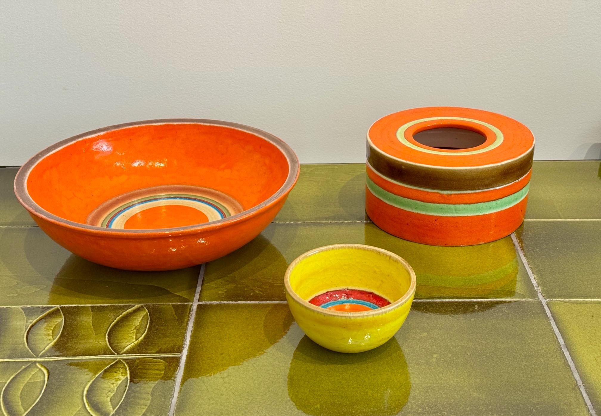 Coupe décorative italienne du milieu du siècle dernier signée par Gambone en vente 2