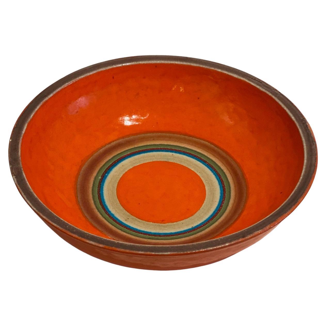 Coupe décorative italienne du milieu du siècle dernier signée par Gambone en vente
