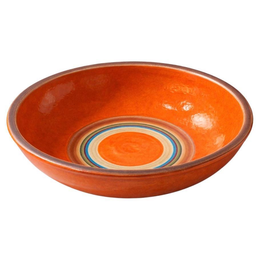 Coupe décorative italienne du milieu du siècle dernier signée par Gambone