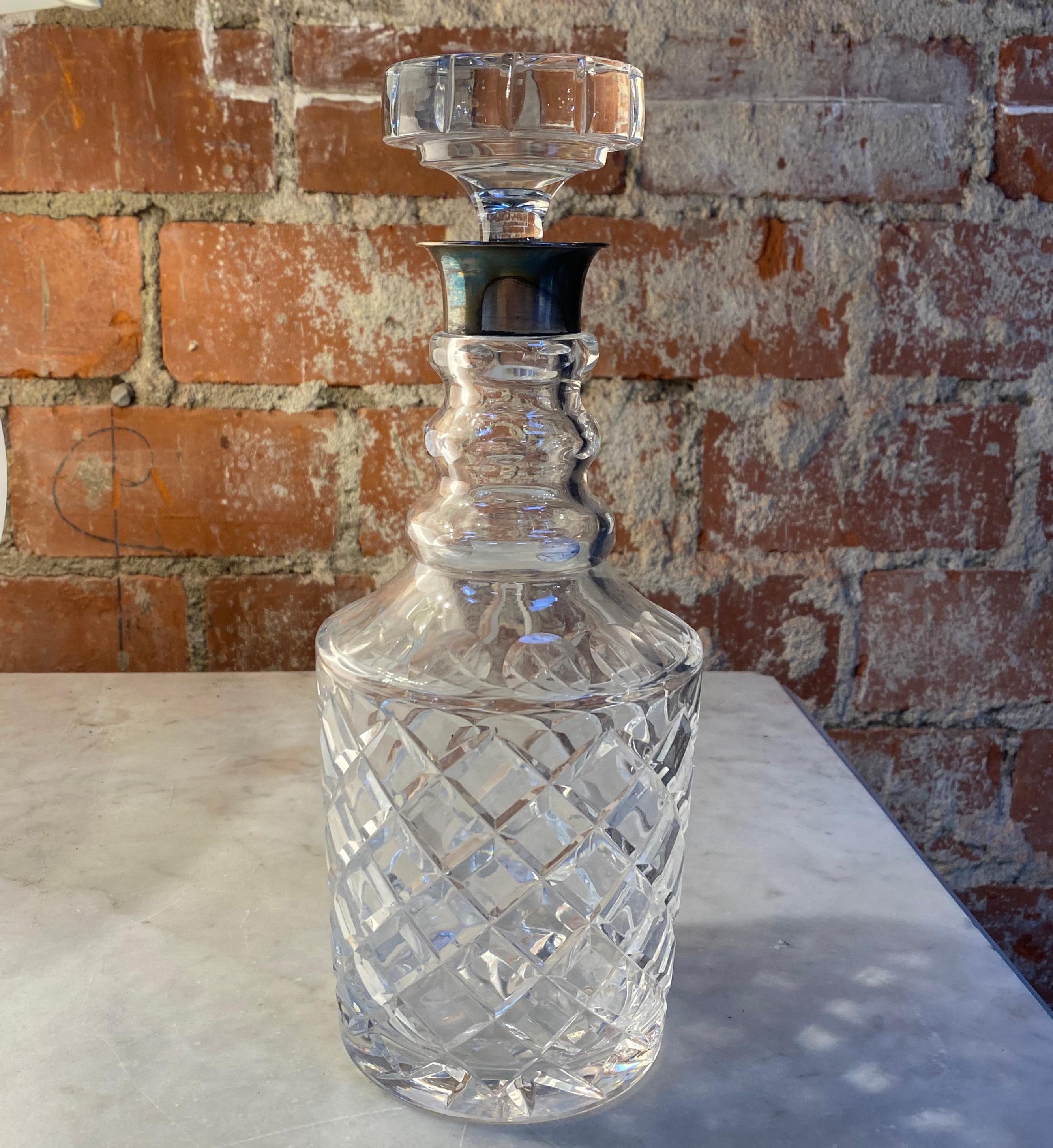 Mid-20th Century Italian Decorative Vintage Decanter / Bottle, 1930s For Sale
