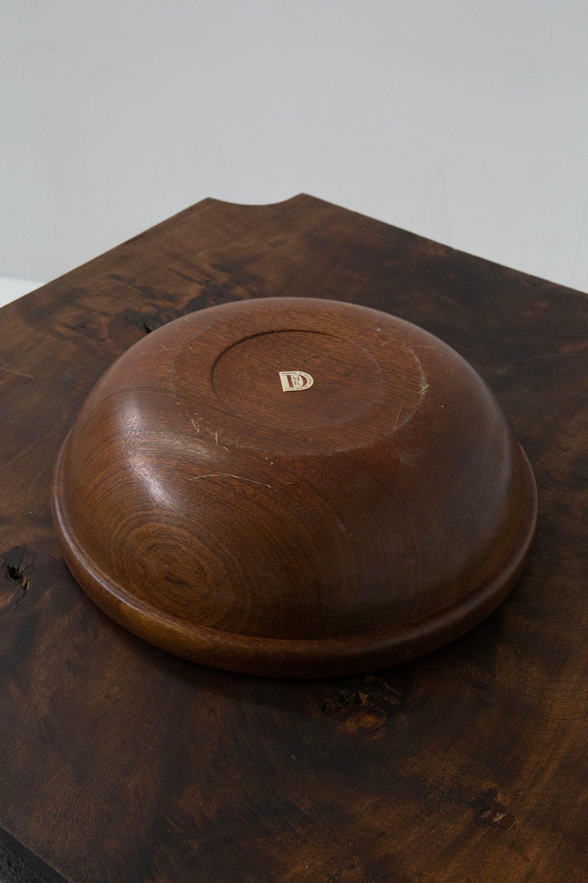 Italian Decorative Wooden Bowls by by Ingo Knuth for DMK Daniela Mola, Label 7
