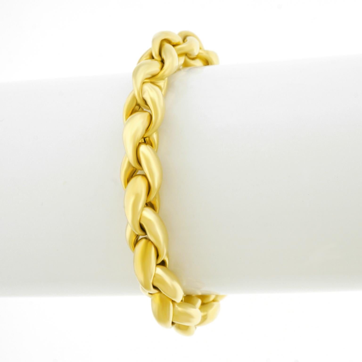 Italian Design 1970s Gold Bracelet 1