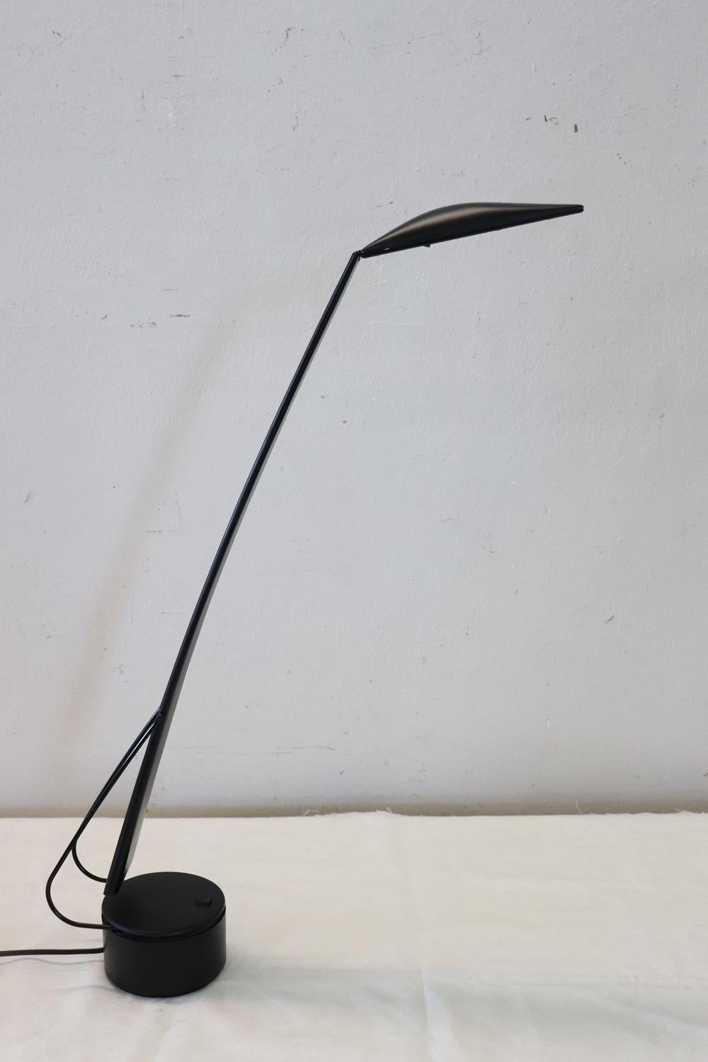 Italian Design Adjustable Table Lamp by Paf, 1980s In Good Condition In Casale Monferrato, IT