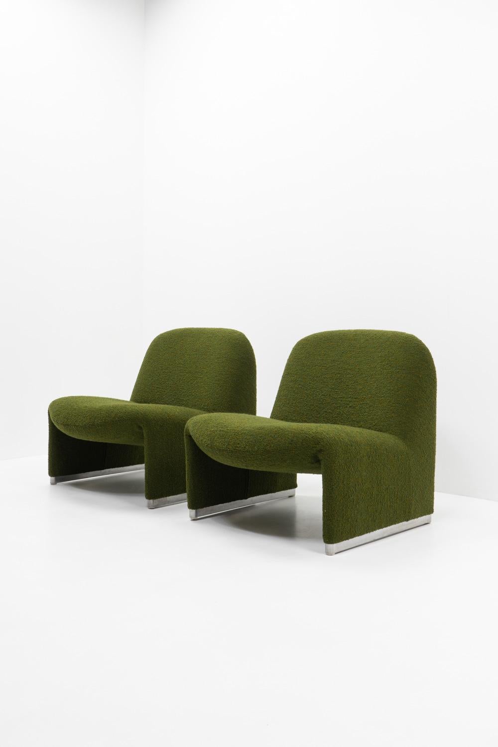 Late 20th Century Italian Design Alky Chairs by Giancarlo Piretti, 1970s – Set of 2