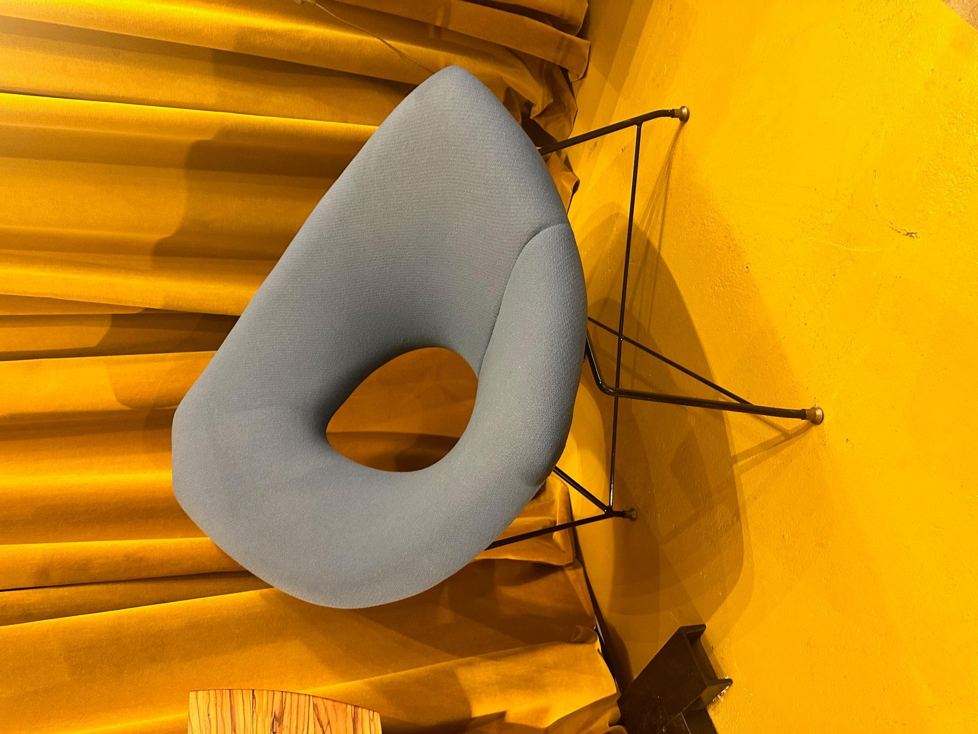 Sessel im italienischen Design von 1955 von Augusto Bozzi (Moderne der Mitte des Jahrhunderts) im Angebot