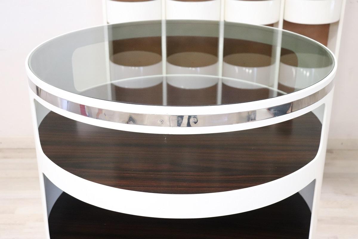 Italian Design Bar Set in the Style of Joe Colombo, 1960s For Sale 5