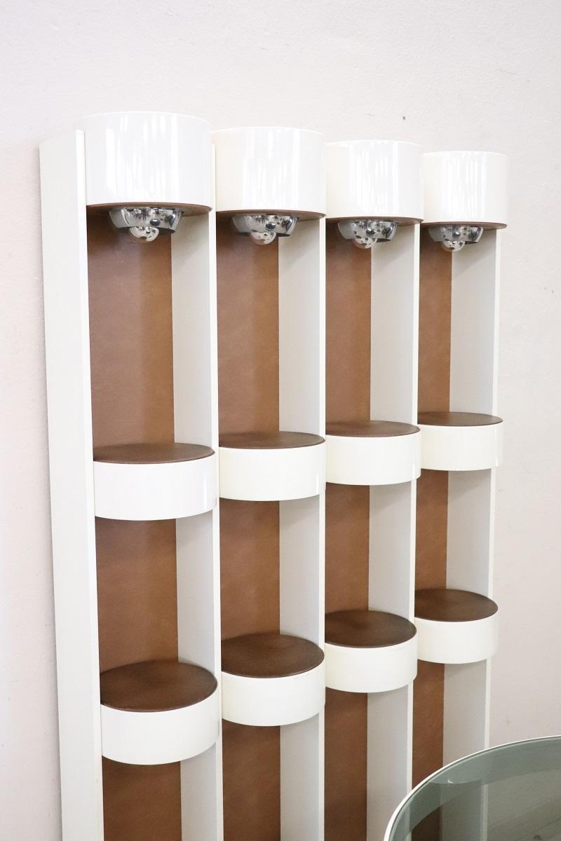 Chrome Italian Design Bar Set in the Style of Joe Colombo, 1960s For Sale
