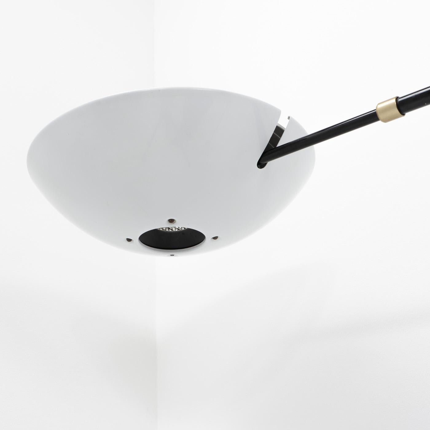 Italian Design Bigo Floor Ceiling Tension Pole Lamp by Valenti, Italy 1980s For Sale 4