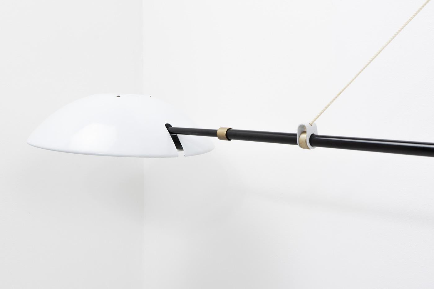 Italian Design Bigo Floor Ceiling Tension Pole Lamp by Valenti, Italy 1980s For Sale 5