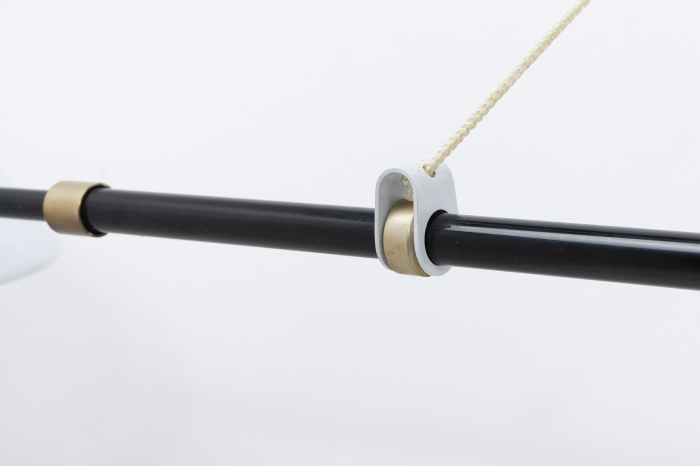 Italian Design Bigo Floor Ceiling Tension Pole Lamp by Valenti, Italy 1980s For Sale 6