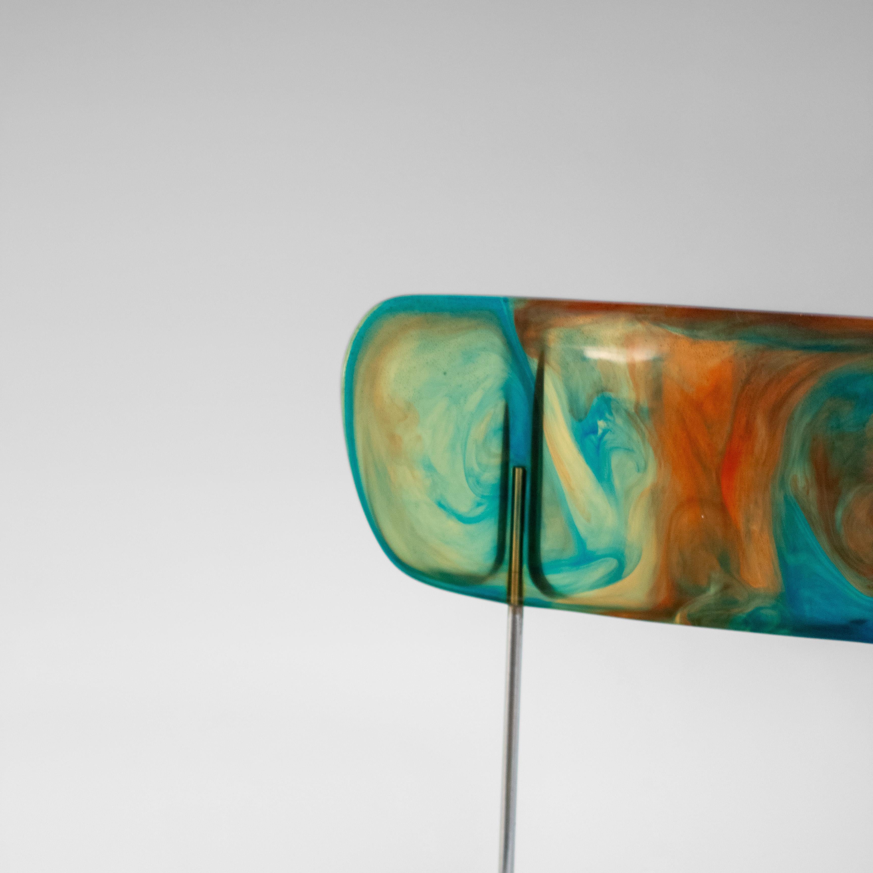 Italienischer Design-Stuhl Broadway von Gaetano Pesce für Bernini, 1993 im Angebot 5