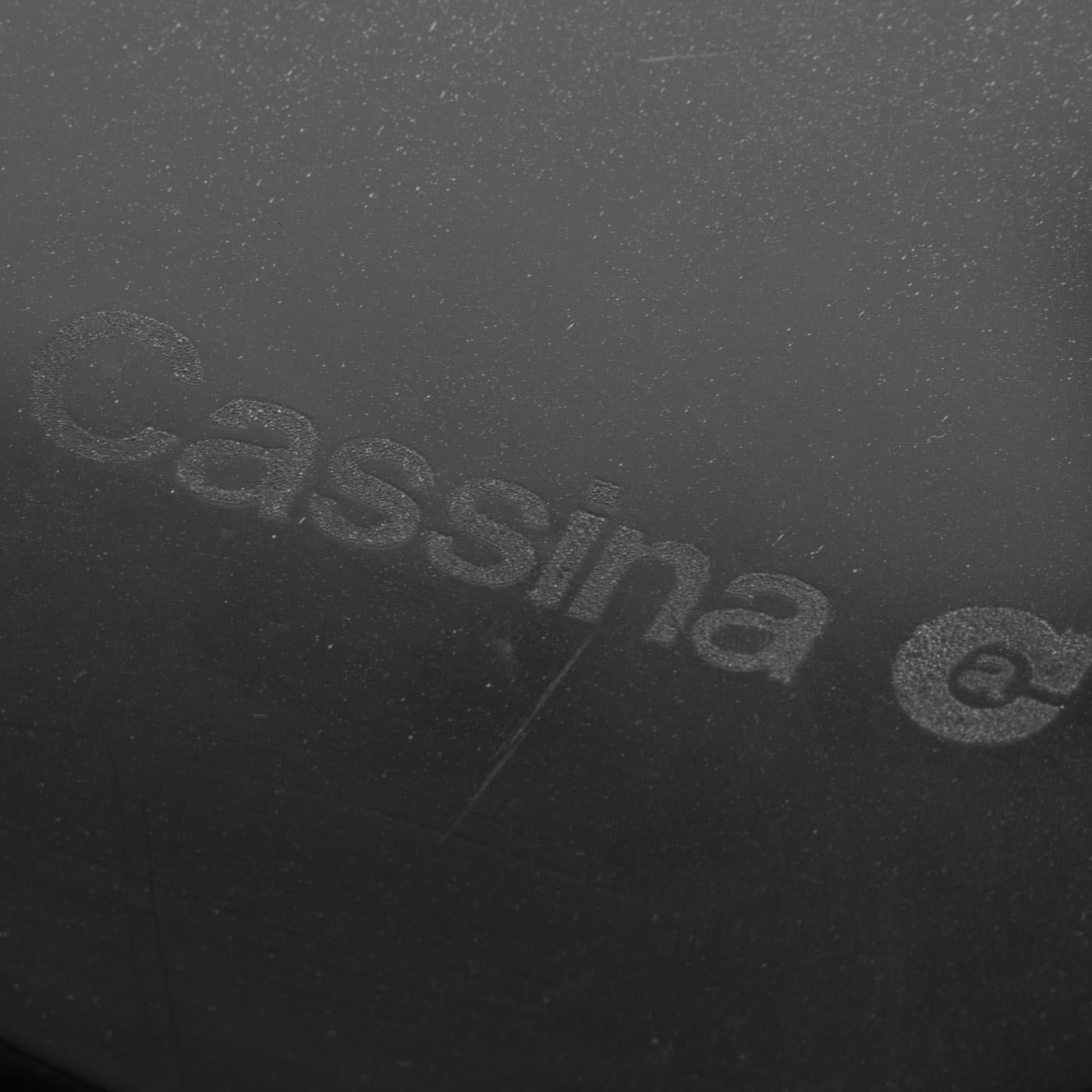Sedie Cab 412 Classic di Mario Bellini per Cassina, set di sei sedie di design italiano 2