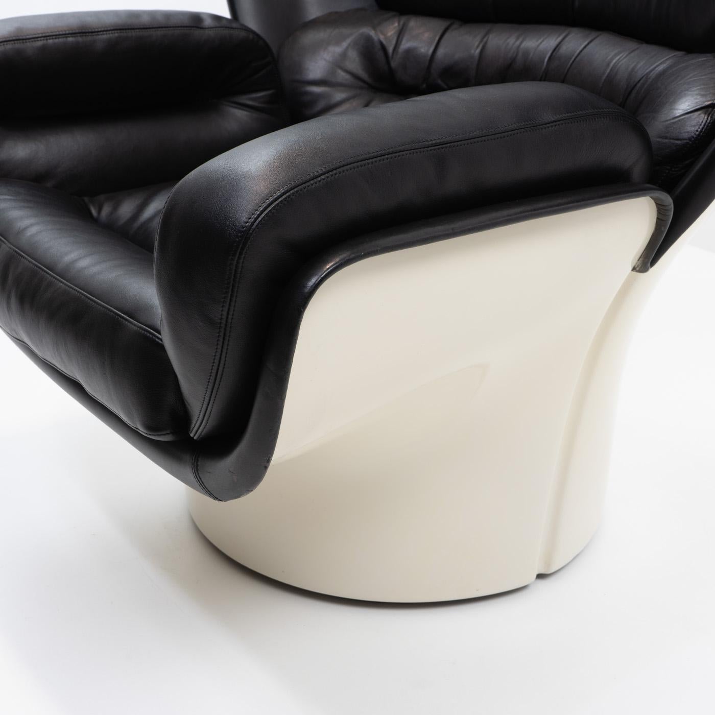 Italian Design Classic Elda Lounge Chair by Joe Colombo, 1970s Italy For Sale 5
