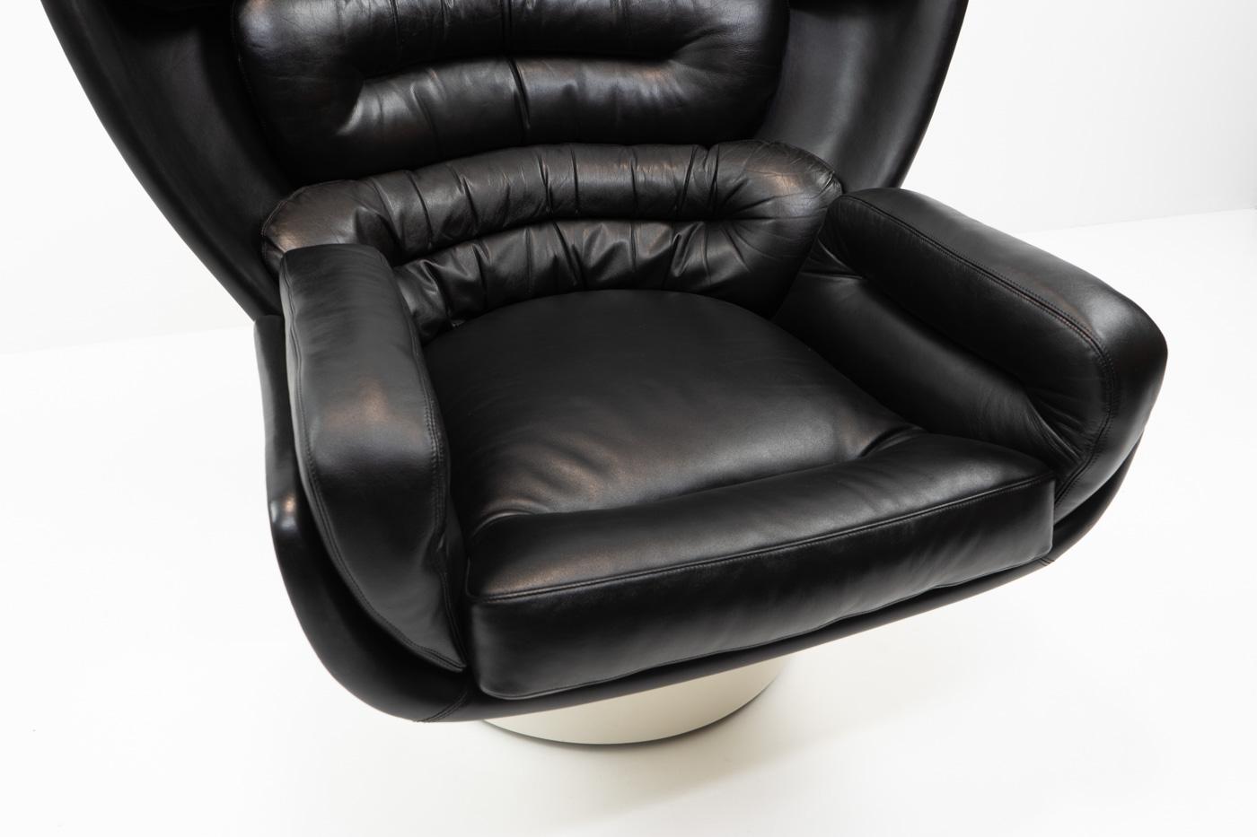 Design italien Classic Elda Lounge Chair by Joe Colombo, 1970 Italie en vente 9