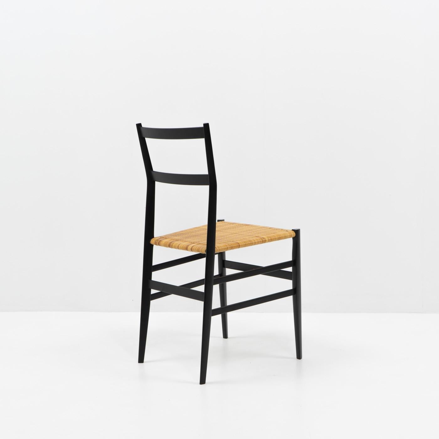 Italian Design Classic Gio Ponti, Superleggera Chair, Cassina, 2000s For Sale 6