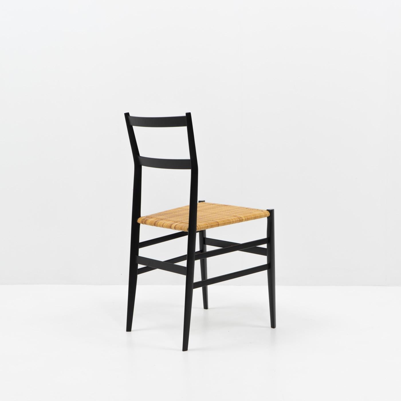 Italian Design Classic Gio Ponti, Superleggera Chair, Cassina, 2000s 6