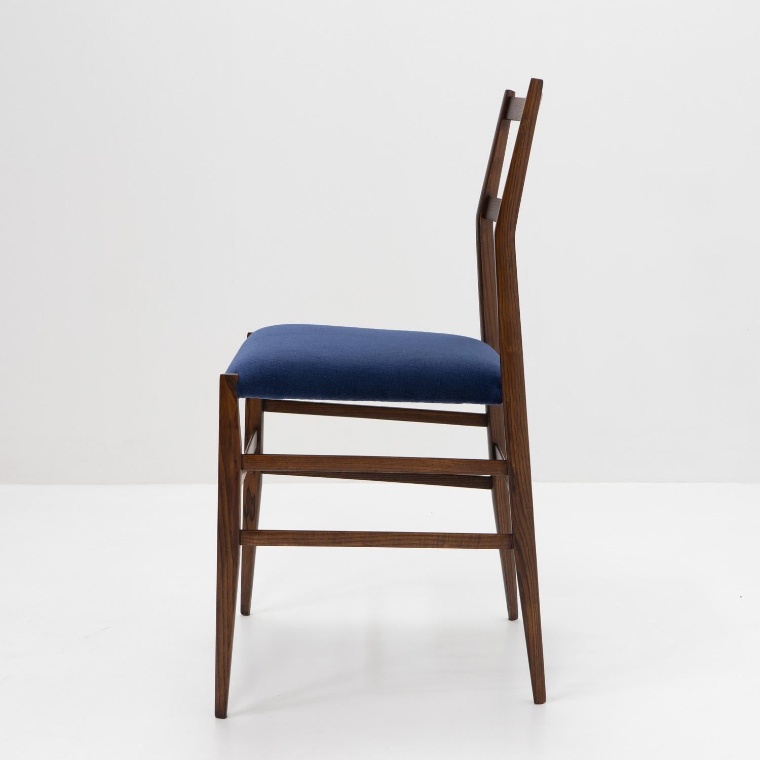 Mid-20th Century Italian Design Classic - Gio Ponti, Superleggera Chair for Cassina, 1960s For Sale