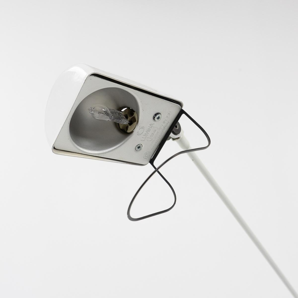 Lampe de bureau Lumina Daphine de Tommaso Cimini, design italien classique, années 1980 en vente 3