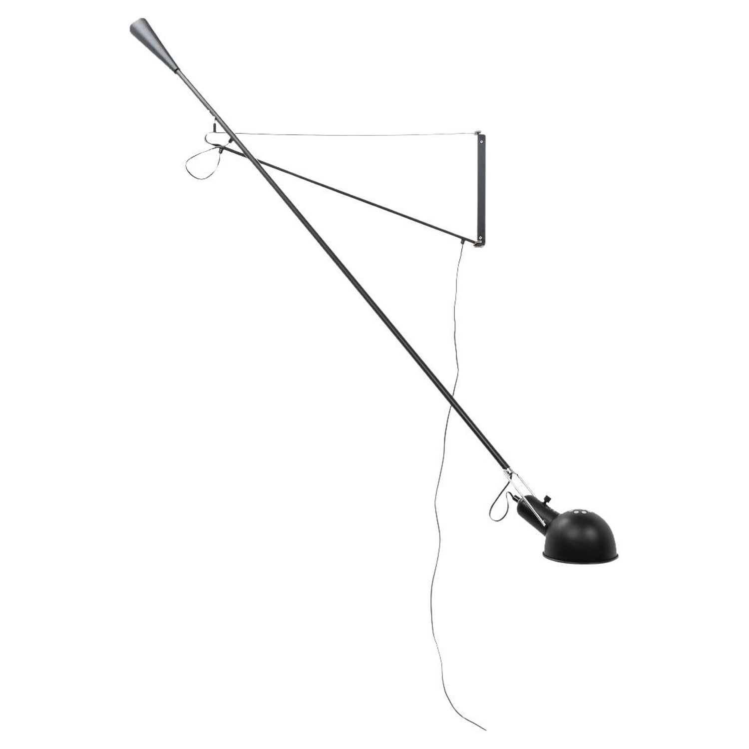FLOS Mod 265 Wall Lamp in Black by Paolo Rizzatto For Sale at 1stDibs | flos 265 lamp, 265 wall lamp, 265 flos