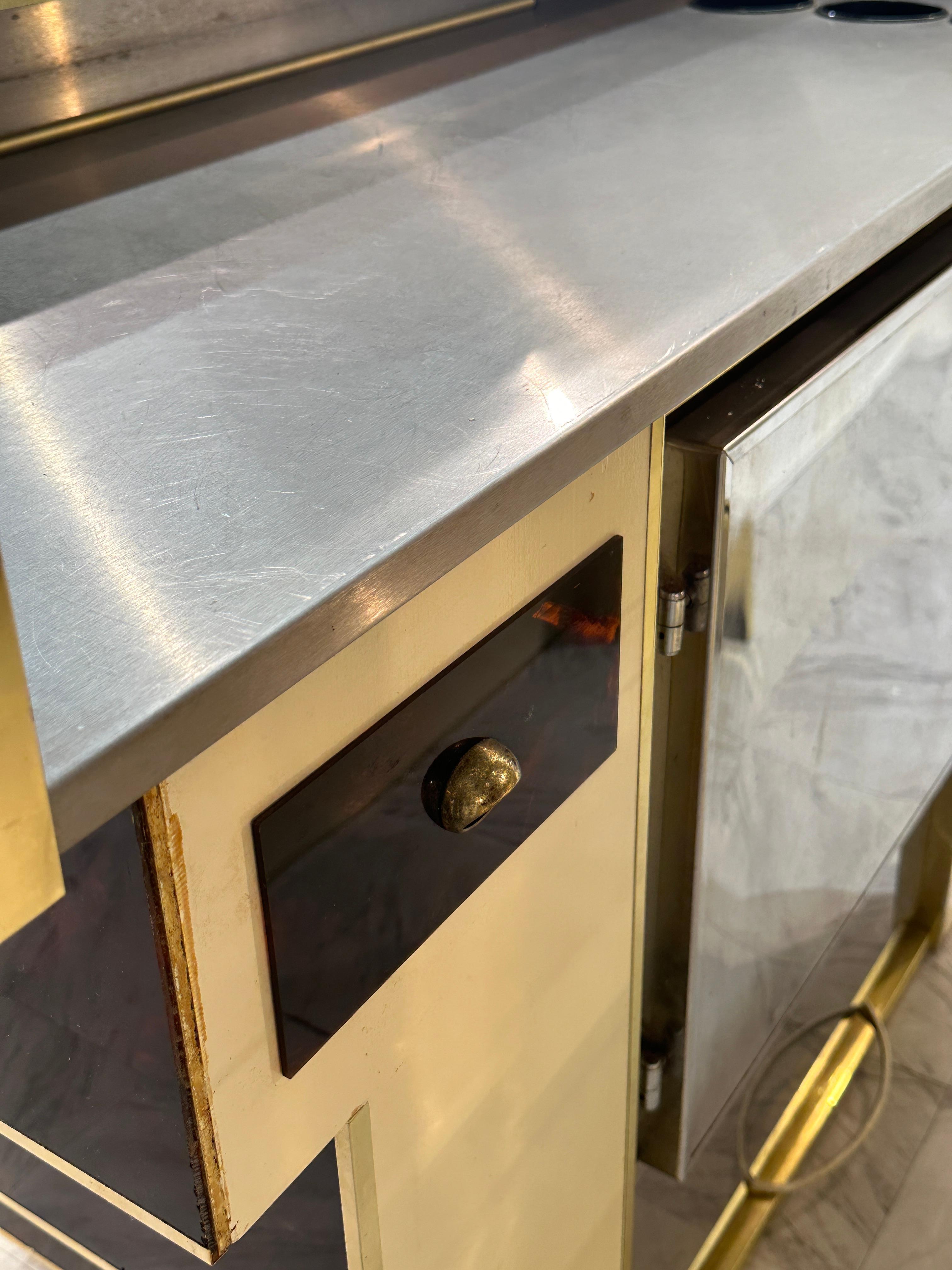 Set da cocktail di design italiano 1970' alla maniera di Willy Rizzo in vendita 5