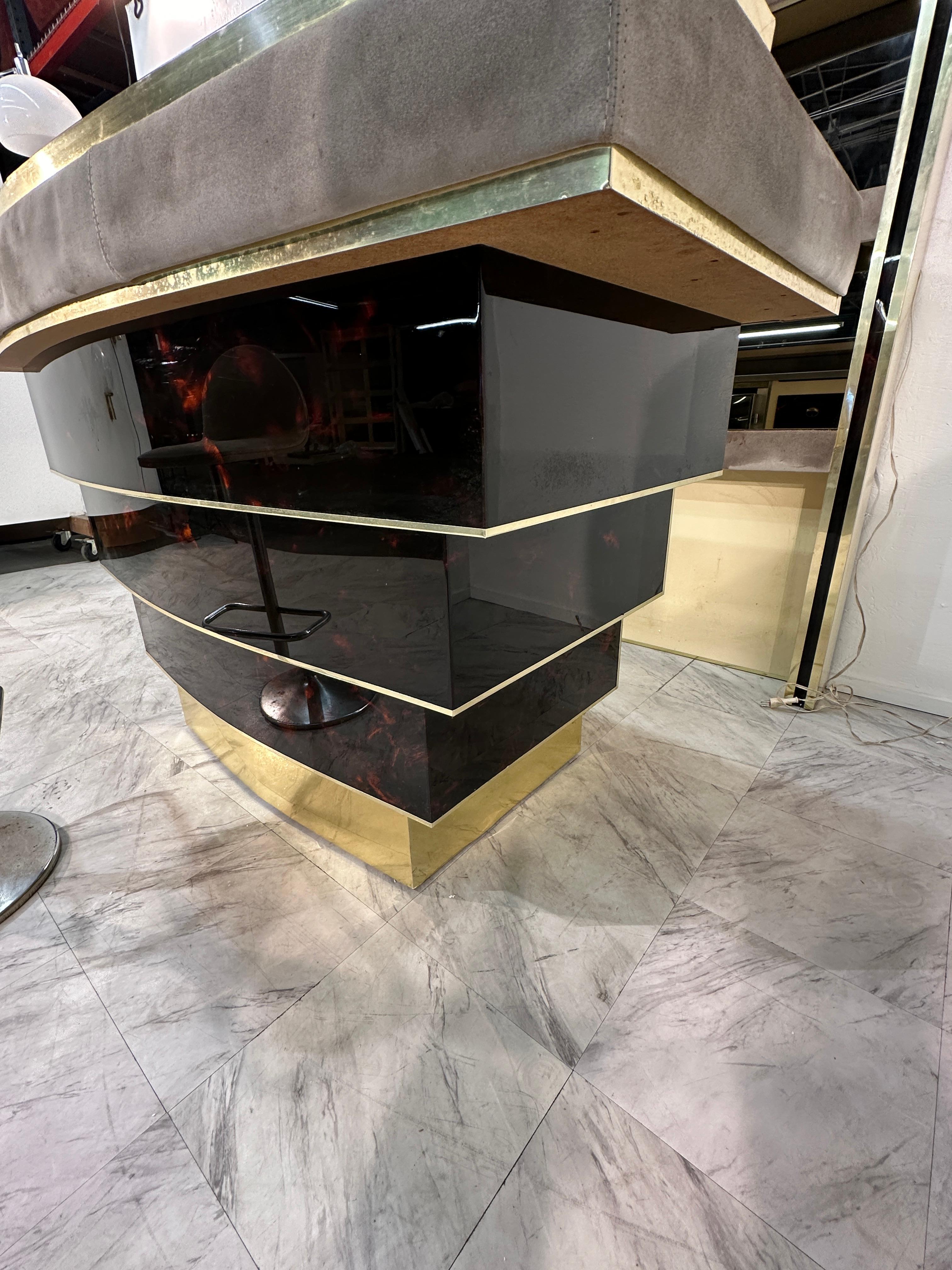 Set da cocktail di design italiano 1970' alla maniera di Willy Rizzo in vendita 6