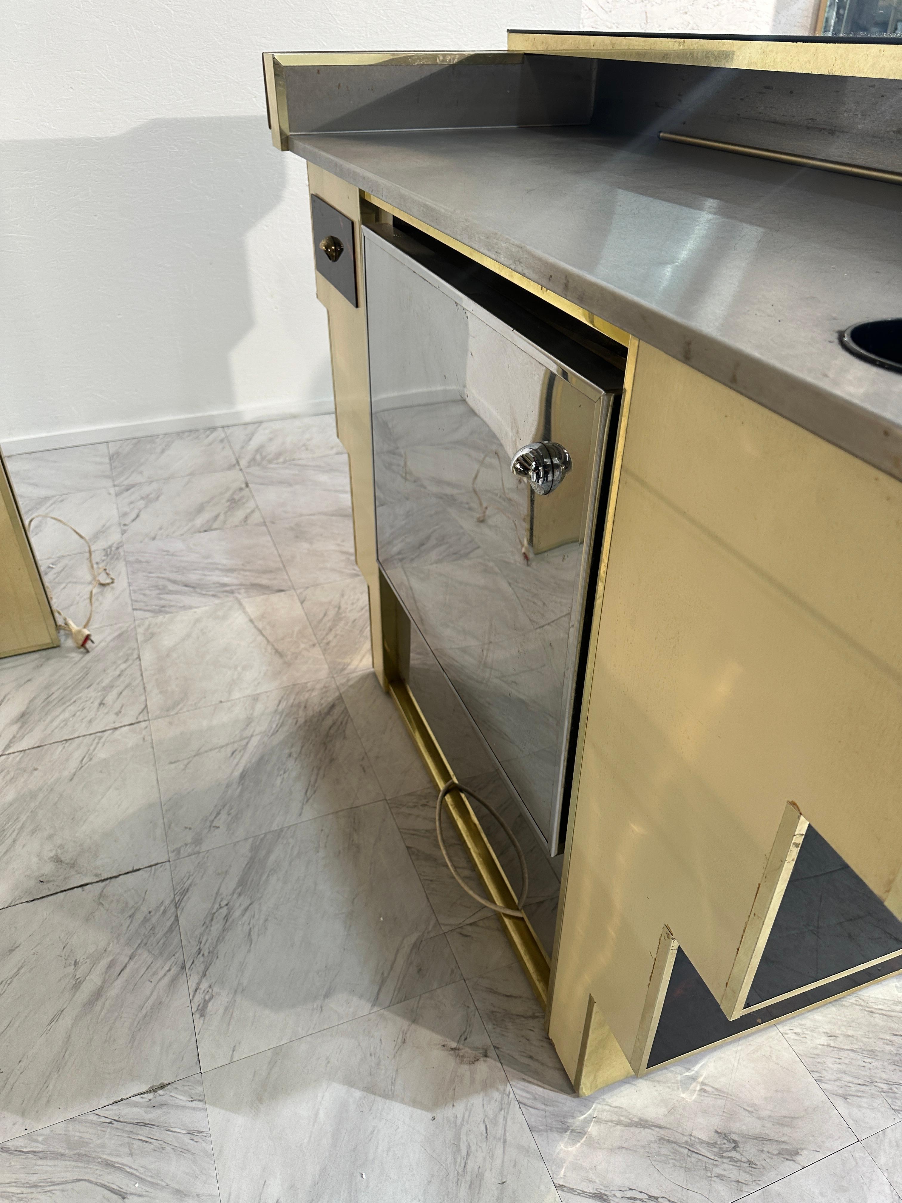 Set da cocktail di design italiano 1970' alla maniera di Willy Rizzo in vendita 2