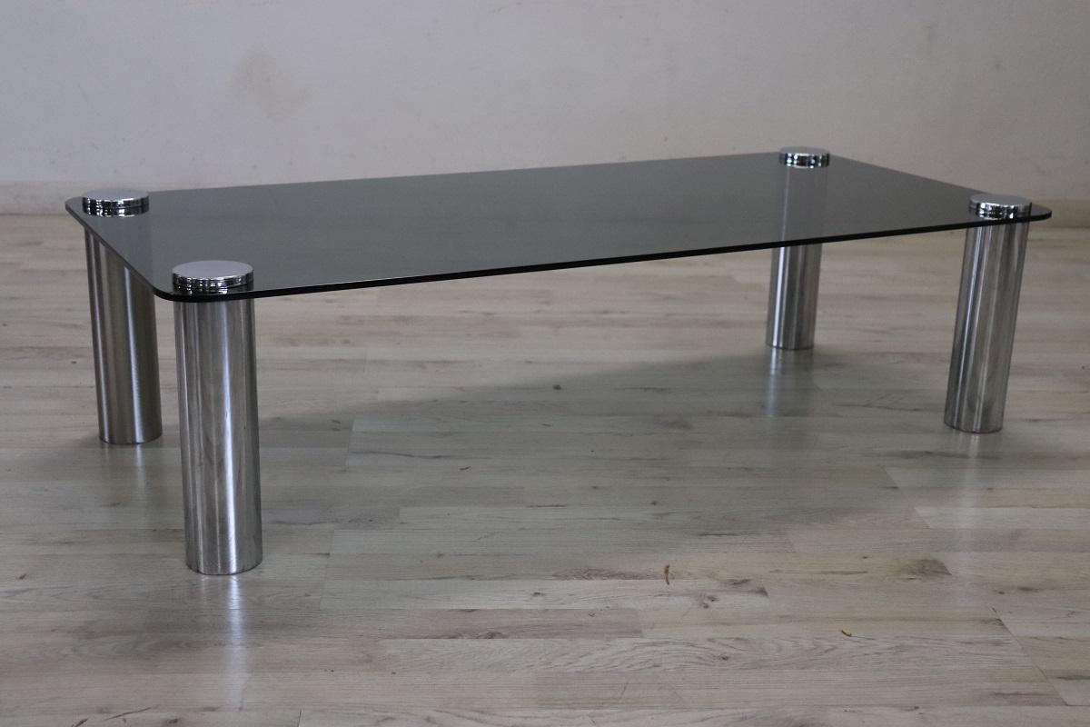Italian Design Coffee Table, 1970s In Fair Condition For Sale In Casale Monferrato, IT