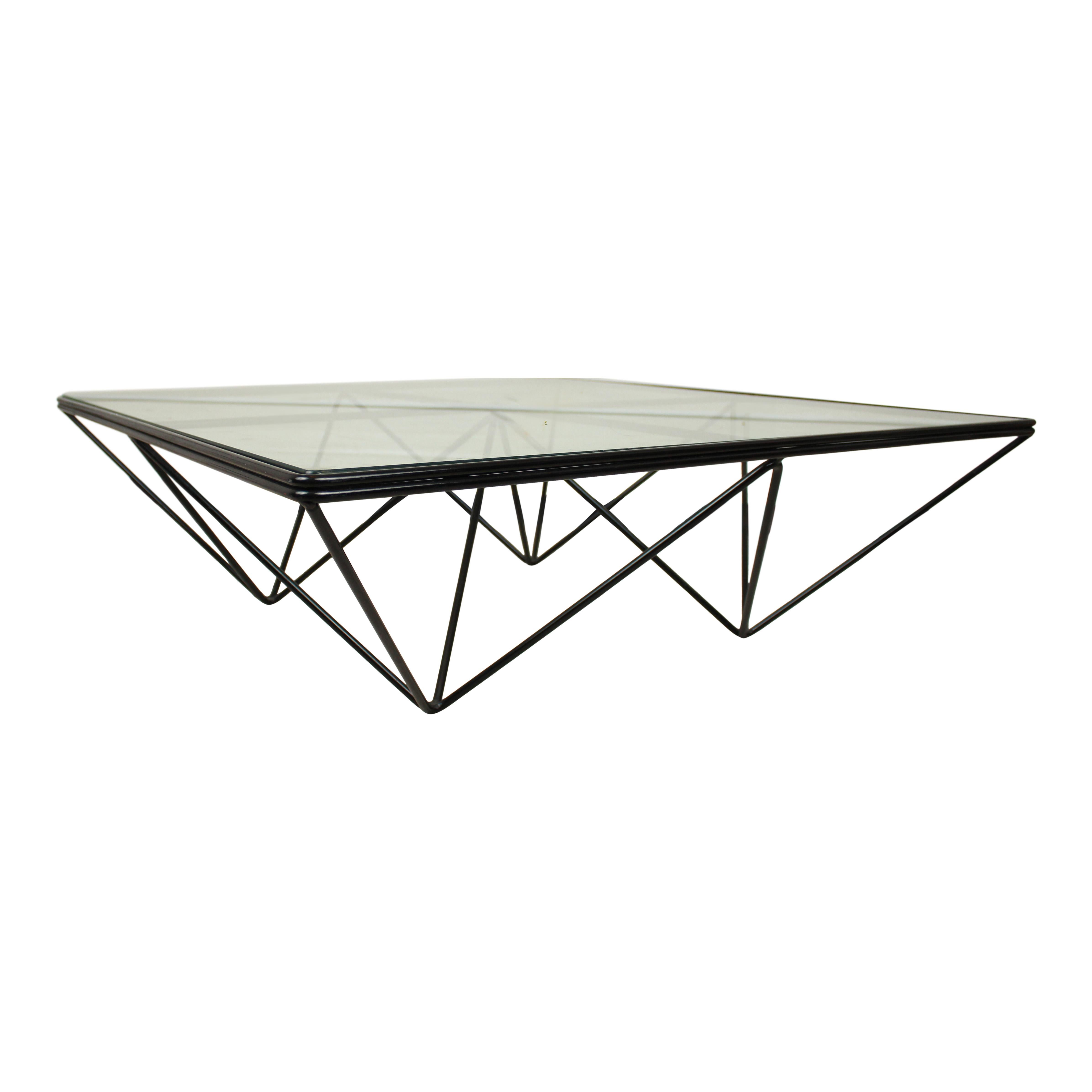 Industrial Italian Design Coffee Table in The Style of Alanda by Paolo Piva, 1980s For Sale