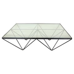Vintage Italian Design Coffee Table in The Style of Alanda by Paolo Piva, 1980s