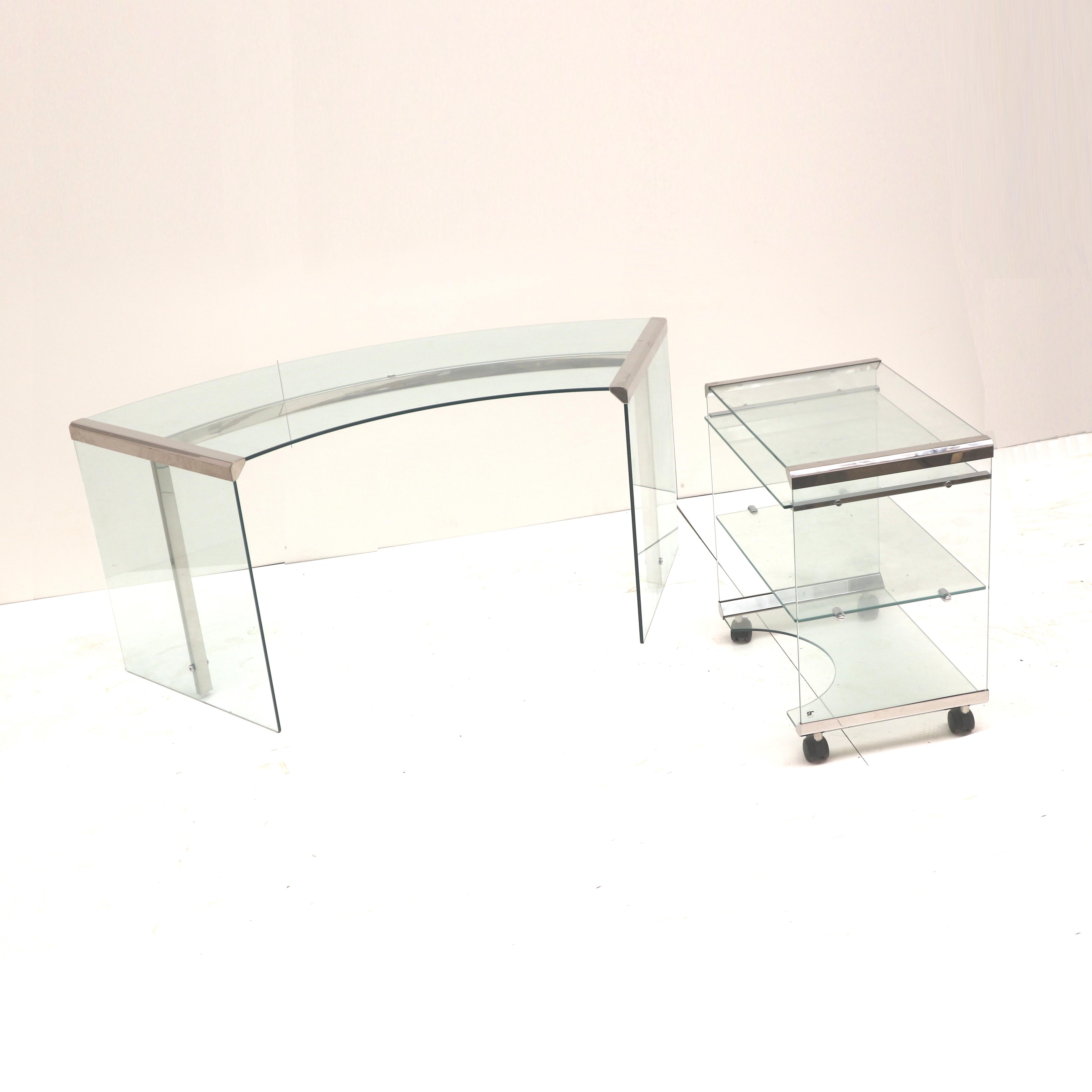 Bureau de designer italien Pierangelo Gallotti pour Gallotti & Radice en vente 2