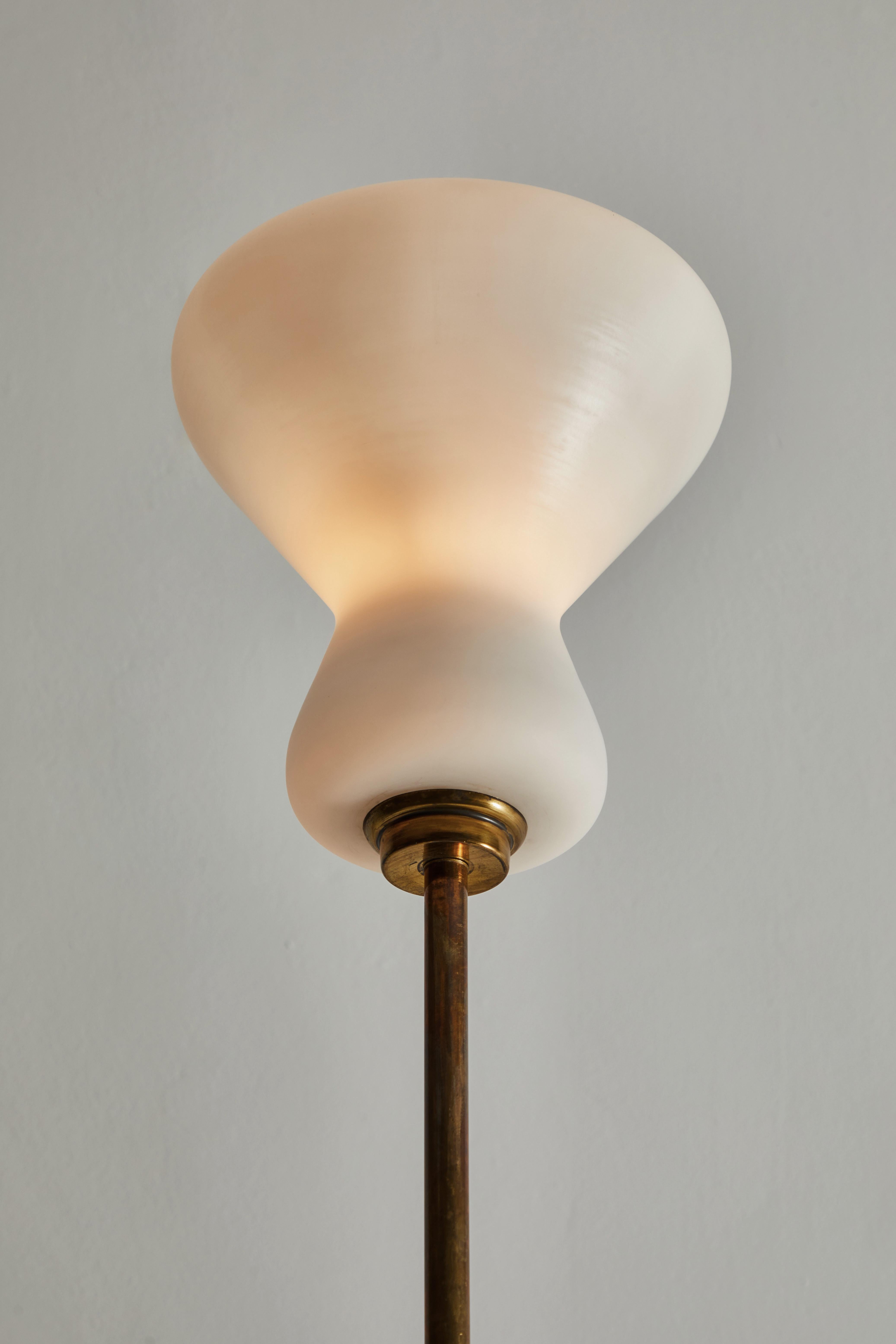 Brass Italian Design Floor Lamp