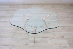 Italian Design Flower Coffee Table or Sofa Table by Bontempi, 1970s