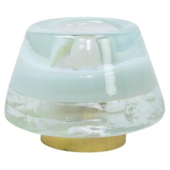 Italian Design Handmade Leucos Glass Table Lamp, 1970 era
