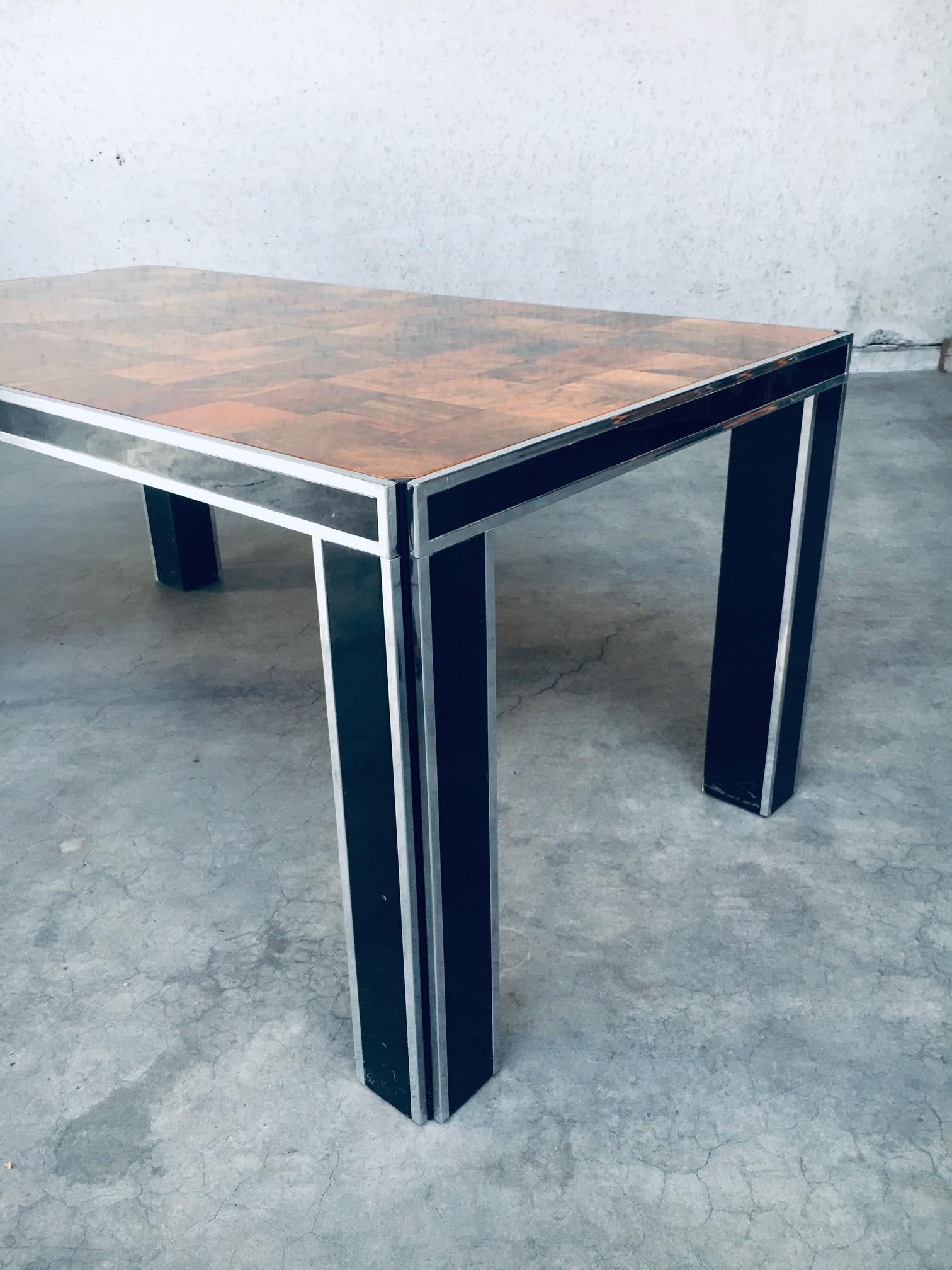 Italian Design Impressive Dining Table by  Mario Sabot, 1970's For Sale 3
