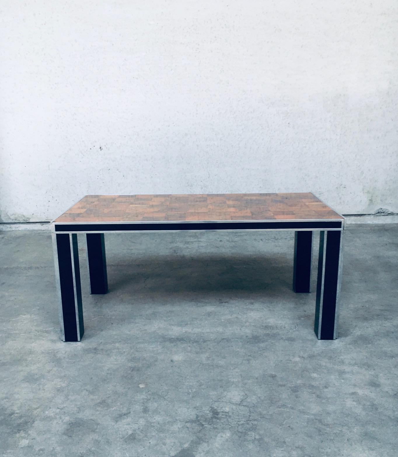 Late 20th Century Italian Design Impressive Dining Table by  Mario Sabot, 1970's For Sale