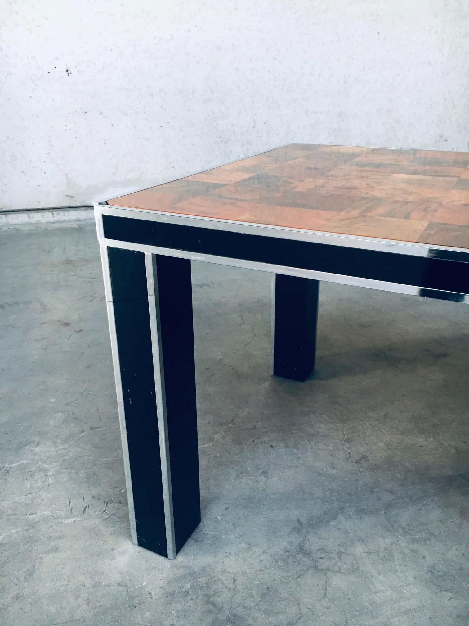 Italian Design Impressive Dining Table by  Mario Sabot, 1970's For Sale 2