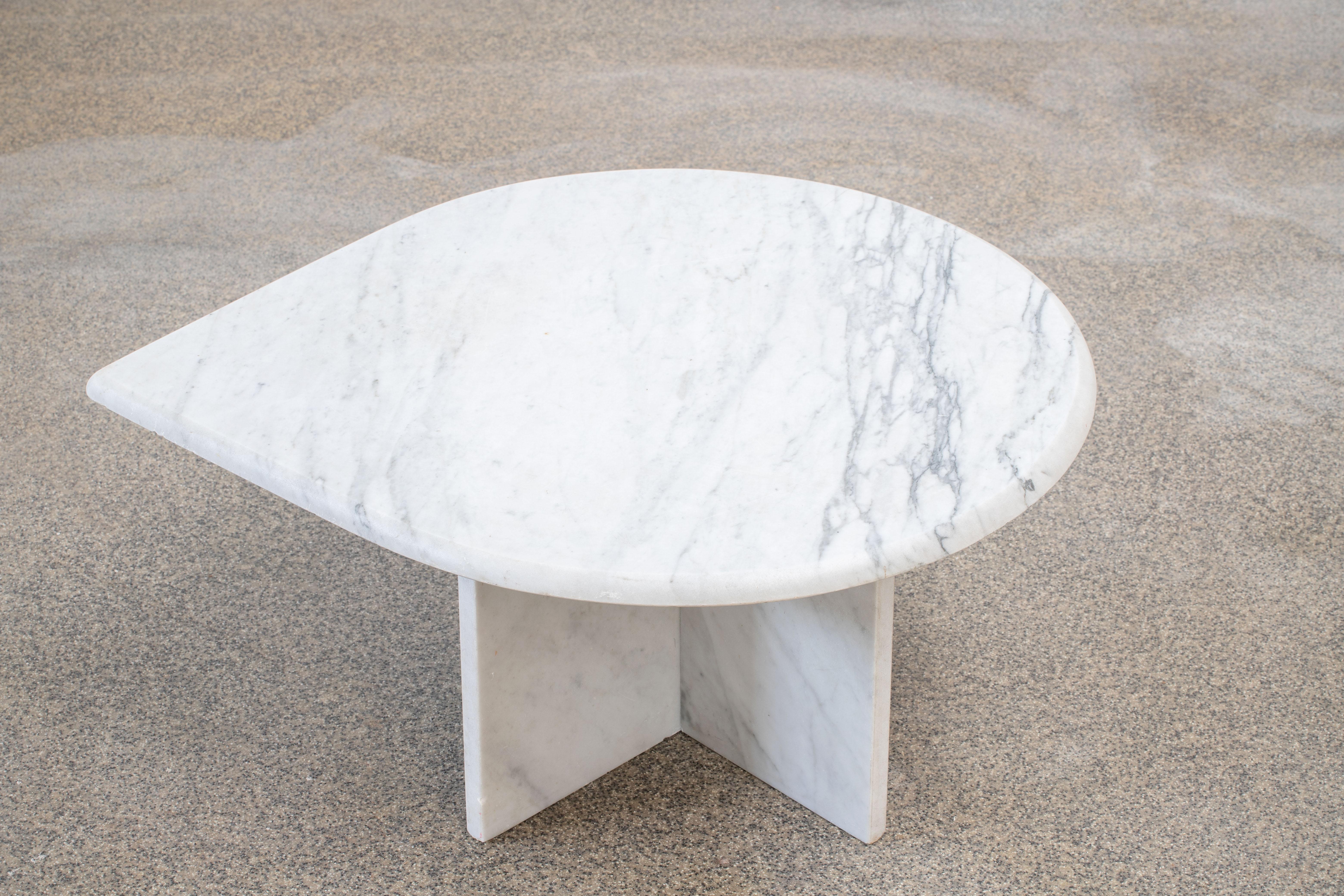Mid-Century Modern Italian Design Marble Coffee Table, 1970 For Sale
