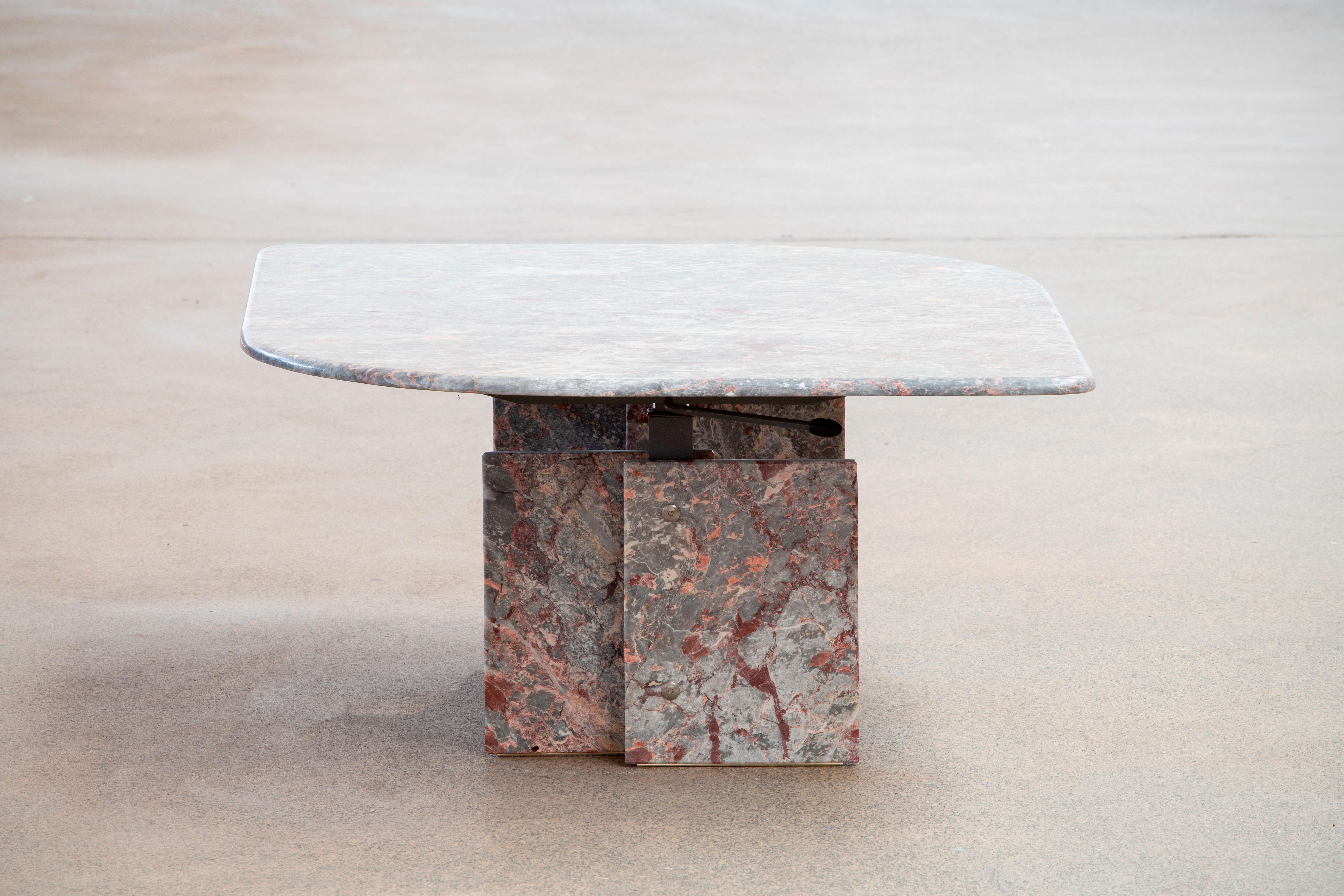 Mid-Century Modern Italian Design Marble Coffee Table, 1970