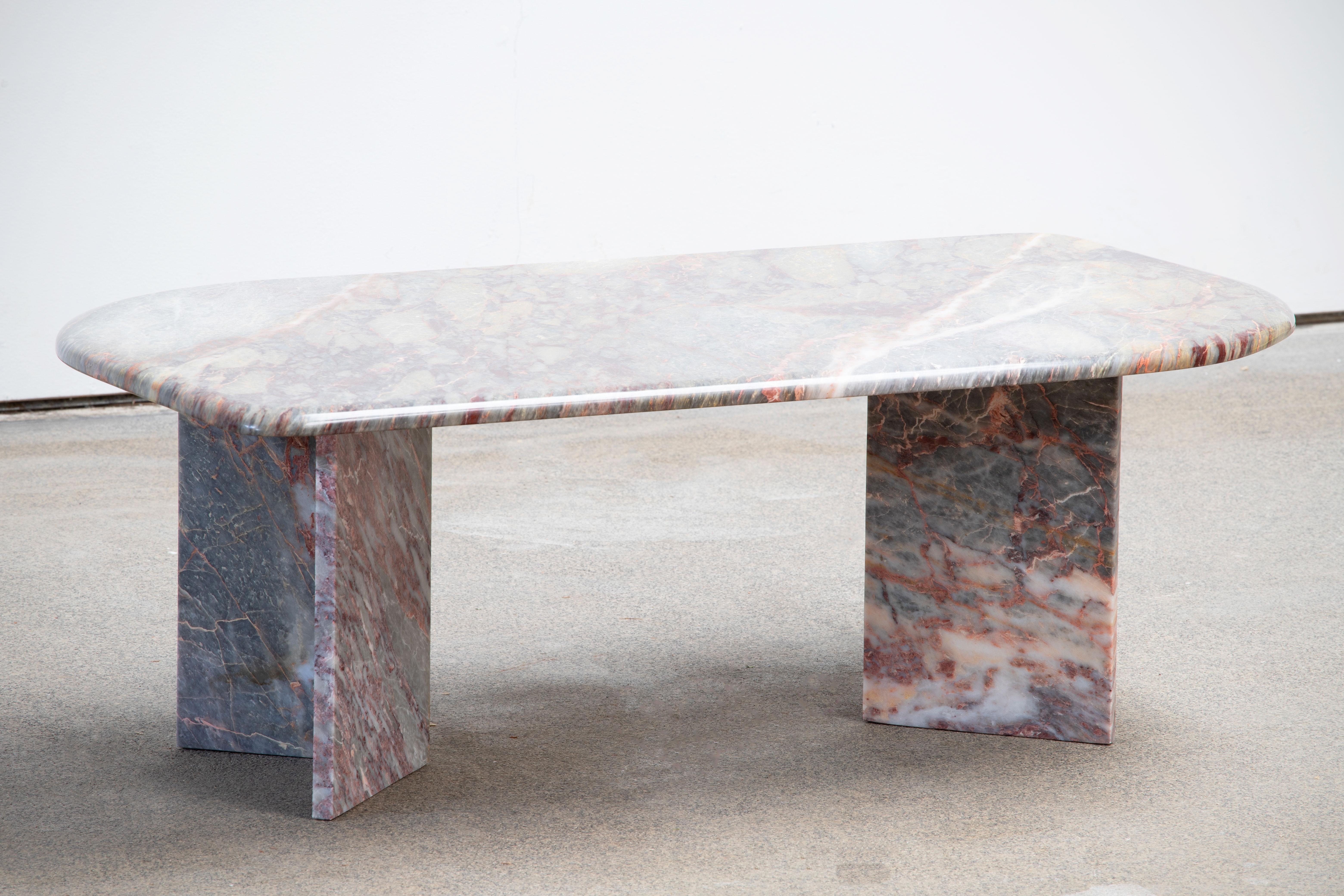 Italian design Marble Coffee Table 1970 3