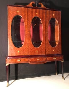 Italian Design Midcentury Cabinet Vitrine Attributed to Paolo Buffa