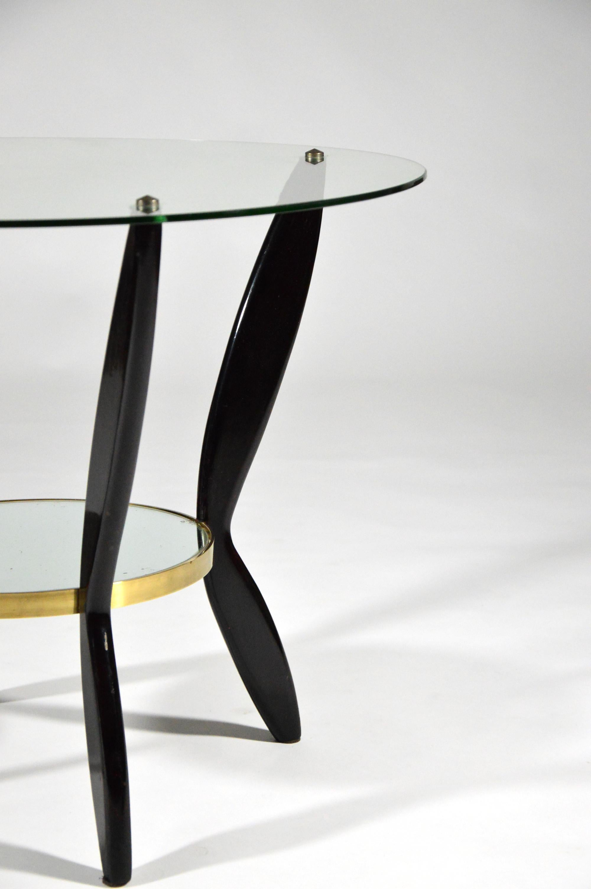 Mid-Century Modern Italian Design Midcentury Side or Coffee Table